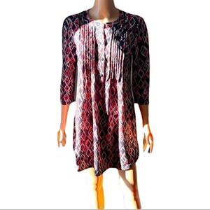 NWOT Aryeh Tribal Print Dress Sz S